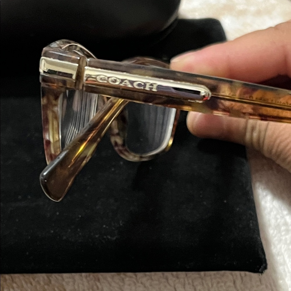 Coach Tortoise Shell Glasses - image 5